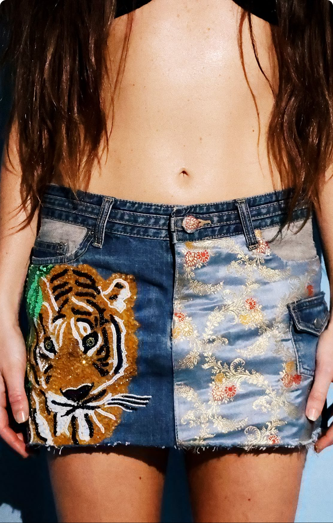 Denim Skirt
